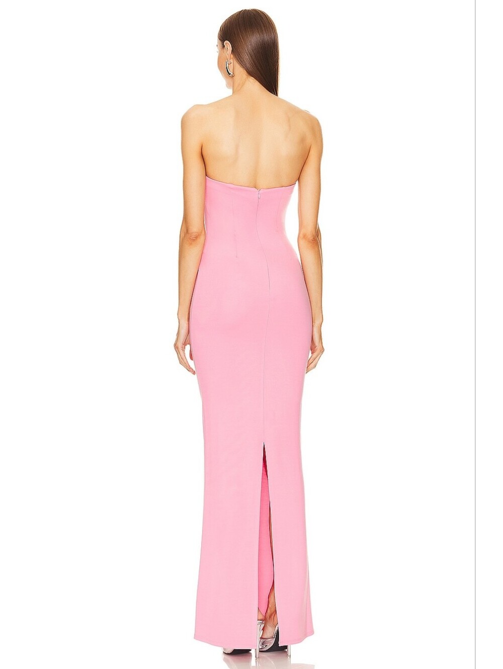 NWT $298 MICHAEL COSTELLO x REVOLVE Briggs Gown in Pink XS - Picture 3 of 6
